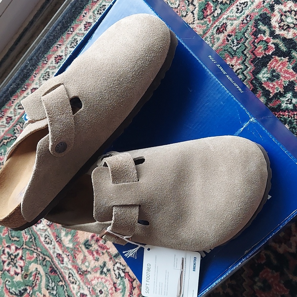 Birkenstock EU41  M8/W10 Taupe Fits Like W9/M7.5